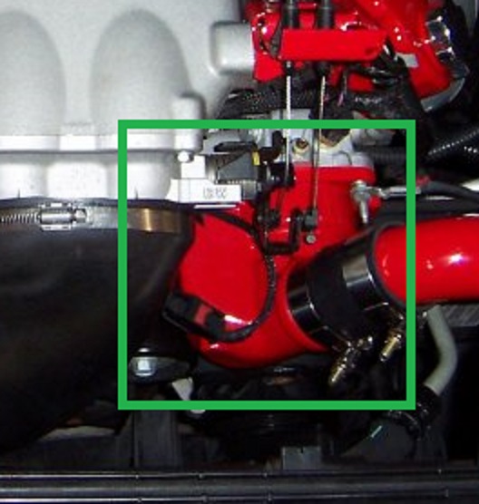 Powdercoating Service T-Stat Housing 3.7L & 4.7L Magnum Motors